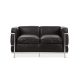 Le Corbusier LC2 Sofa Replica, 2-Seater