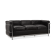 Replica Le Corbusier LC2 Sofa, 3-Seater