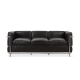 Le Corbusier LC2 Sofa Replica, 3-Seater