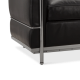 Le Corbusier LC2 Sofa Replica, 3-Seater