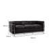 Le Corbusier LC2 Sofa Replica, 3-Seater