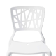 Dondoli Pocci Viento Chair Replica, White, Set of 2