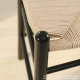 Hans Wegner Wishbone Bar Stool Replica, Walnut