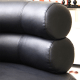 Eileen Gray Bibendum Chair Replica, Black