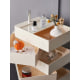 MODE Rosa Rotatable Trolley Cart, White