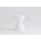 Merike Prince Stool, 30x43CM, White