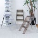 Merike Elevate Ladder Side Table, 44x52CM, Coffee