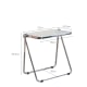 MODE Larkin Minimalist Folding Desk, White