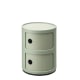 Merike Pandora 2 Tier Column Storage Organizer, 32x40CM, Matcha Green