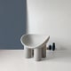 Faye Toogood Roly Poly Chair Replica, Grey