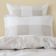 NU EDITION Alec Duvet Cover Set, Mushroom, Super King