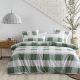 NU EDITION Alec Duvet Cover Set, Moss, Super King