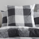 NU EDITION Alec Duvet Cover Set, Carbon, Super King