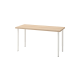 IKEA LAGKAPTEN / OLOV Desk white stained oak effect, white 140x60 cm