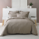 SAVONA Nova Duvet Cover Set, Taupe, King