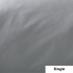 SAVONA Nova Duvet Cover Set, Silver, Single