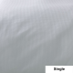 SAVONA Nova Duvet Cover Set, White, Single