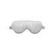 SAVONA Silk Sleep Mask, Silver, One Size