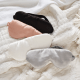 SAVONA Silk Sleep Mask, Silver, One Size