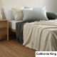 SAVONA 500T Bamboo Cotton Sheet Set, White, California King