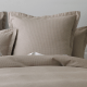 SAVONA Nova European Pillowcase, Taupe