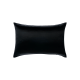 SAVONA Silk Pillowcase, Black, Standard