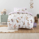 SQUIGGLES Fairy Grove Duvet Cover Set, Silver, Single