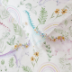 SQUIGGLES Dino Garden Duvet Cover Set, Cream, Single