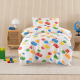 SQUIGGLES Block Party Duvet Cover Set, White, Double