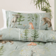 SQUIGGLES Into The Forest Duvet Cover Set, Sage, Double