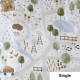 SQUIGGLES On The Farm Duvet Cover Set, White, Single