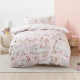 SQUIGGLES Unicorn Blossom Duvet Cover Set, Blush, Single