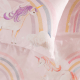 SQUIGGLES Unicorn Utopia Duvet Cover Set, Shell, Single