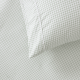 SQUIGGLES Jagger Fitted Sheet Set, Sage, King Single