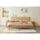 Solidwood Bailey Super King Bed Frame, Low Profile, Oak