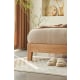 Solidwood Bailey Super King Bed Frame, Low Profile, Oak