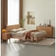 Solidwood Bailey Super King Bed Frame, Low Profile, Oak