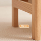 Solidwood Kano 2PCS Bedside Table Set, Oak