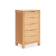 Solidwood Norway 3PCS Bedroom Set, 5-Drawer Tall Boy