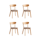 Solidwood Fuji 4PCS Dining Chair Set