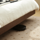Solidwood Nordin Walnut Super King Bed Frame with Adjustable Headboard