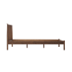 Solidwood Santa Rosa Super King Bed Frame, Walnut