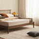 Solidwood Santa Rosa Super King Bed Frame, Walnut
