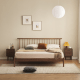 Solidwood Santa Rosa Super King Bed Frame, Walnut
