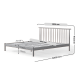Solidwood Santa Rosa Super King Bed Frame, Walnut