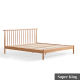 Solidwood Santa Rosa Super King Bed Frame, Natural
