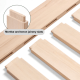 Solidwood Santa Rosa Super King Bed Frame, Natural