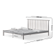 Solidwood Santa Rosa Super King Bed Frame, Natural