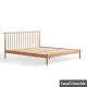 Solidwood Santa Rosa Small Double Bed Frame, Natural