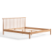 Solidwood Santa Rosa Small Double Bed Frame, Natural
